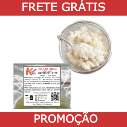 KEFIR DE LEITE - R$ 27,90 - FRETE GRÁTIS